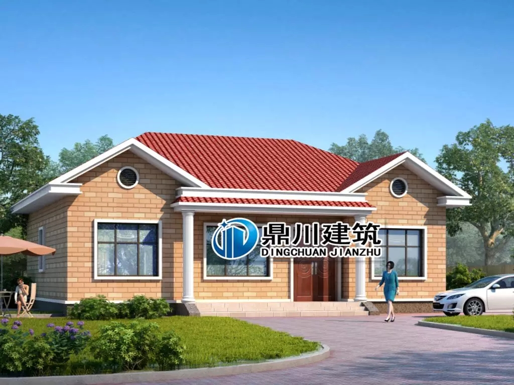 15萬就能建的一層農村別墅，精致大氣房間多，養老住家首選！
