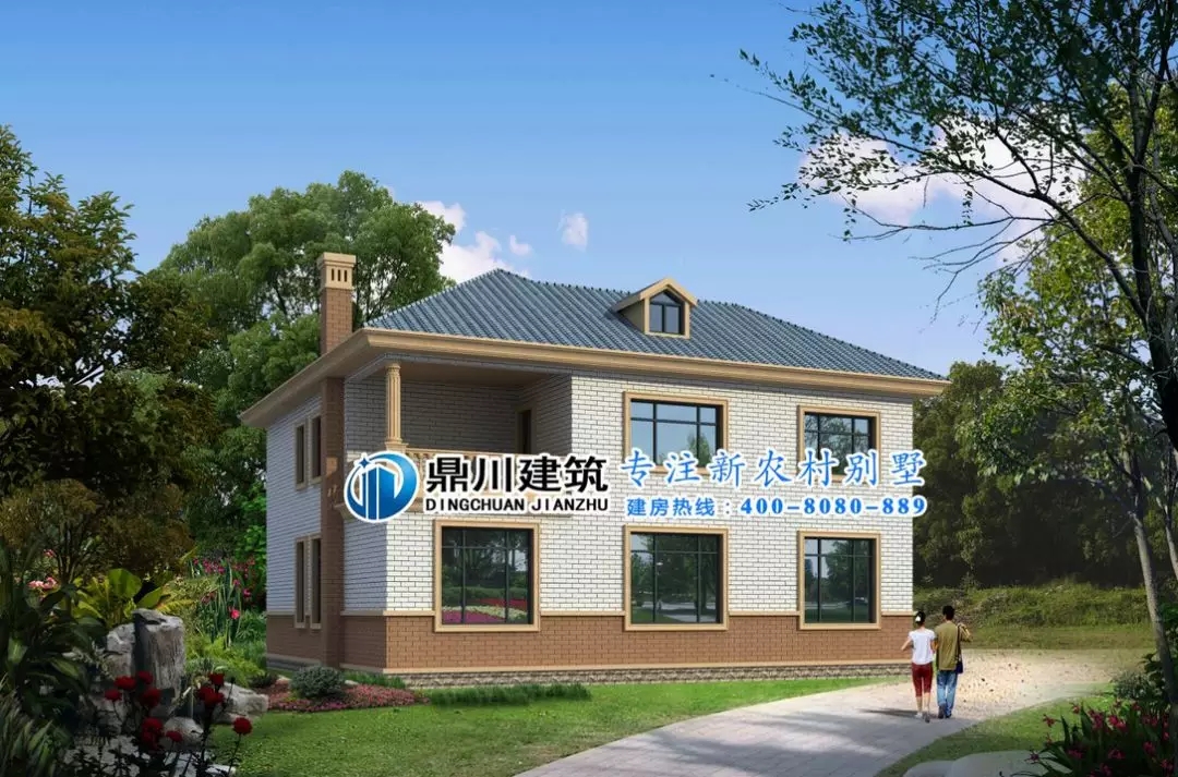 8款二層帶庭院農(nóng)村別墅，有院子車庫大露臺才是完美愜意人生！